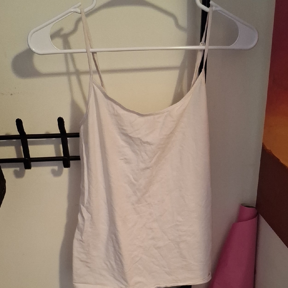 Forever 21 White Camisole Top